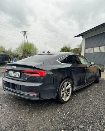 Audi A5 cena 79900 przebieg: 123612, rok produkcji 2017 z Kraków małe 67